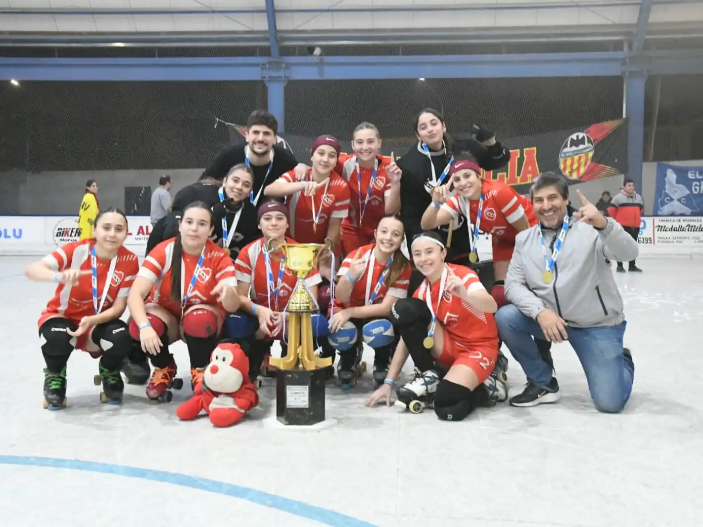 Organizan una caravana para recibir a las campeonas argentinas de hockey sobre patines