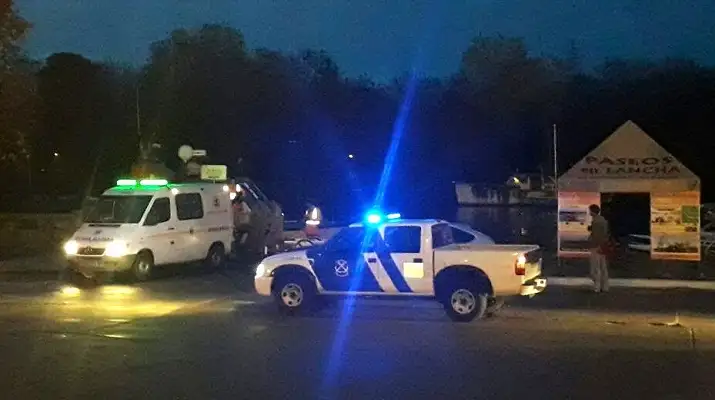 Rescatan a una mujer con hipotermia del río Gualeguaychú