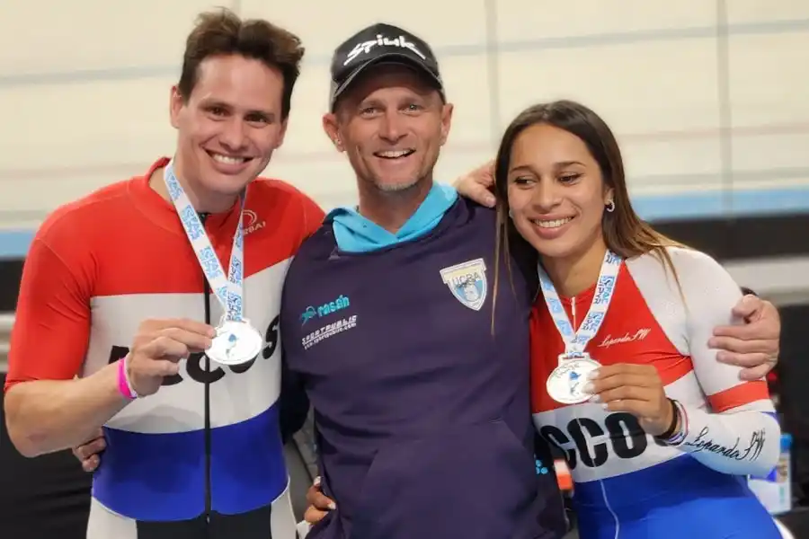 Medalla de plata para ACCOS  en el Argentino de Pista