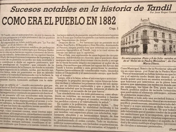 ¿Cómo era el pueblo en 1882? - Cap. 1