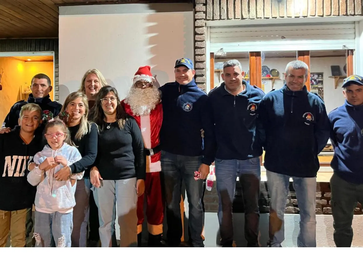 Papá Noel multiplicó la alegría y esperanza en Orense