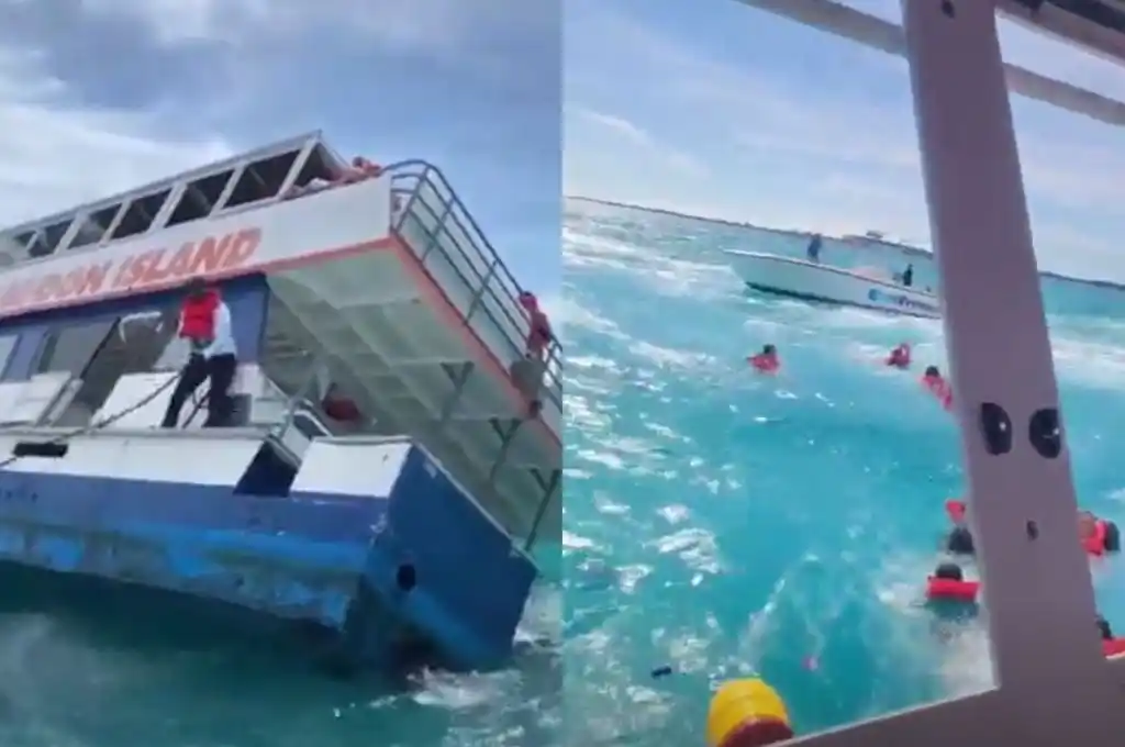 Desesperación en el agua