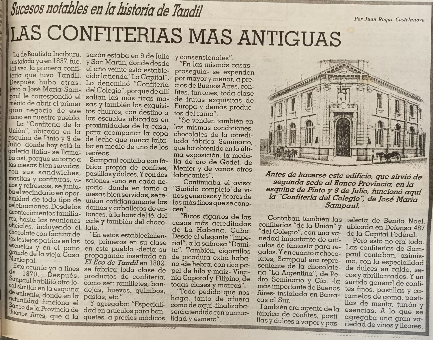 Las confiterías más antiguas