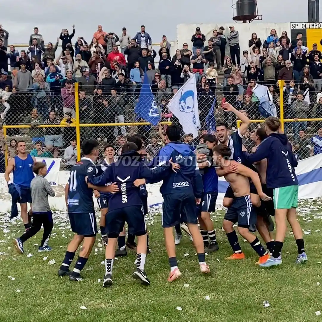 San Martín volvió a la Primera División de la Liga Regional Tresarroyense