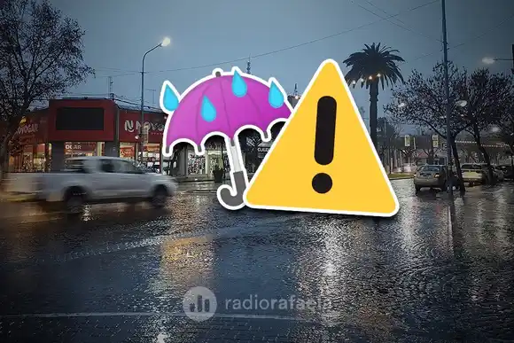 Seguimos bajo Alerta Amarillo por precipitaciones en Rafaela: ¿cuánto llovió hasta el momento?