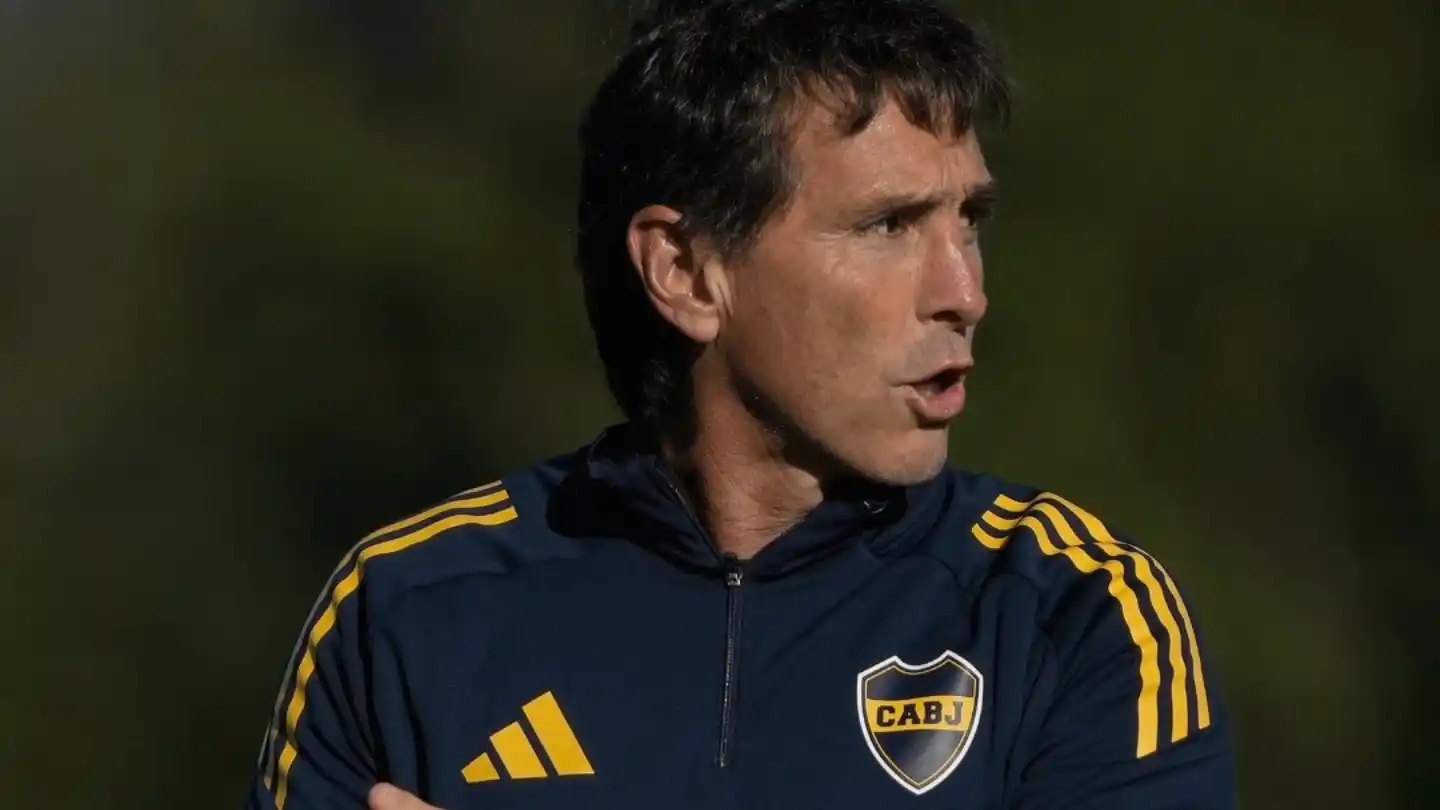 Claudio Úbeda, DT de Boca.