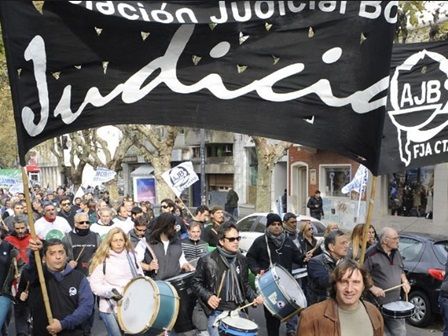 Nuevo paro de judiciales bonaerenses