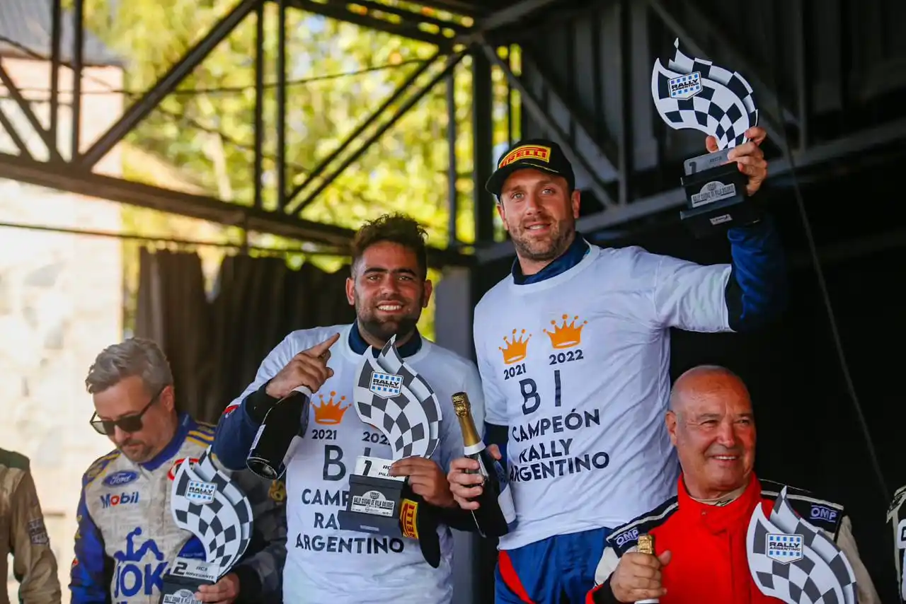 Andrés Delía logró el bicampeonato argentino junto al concordiense Victorio Ballay