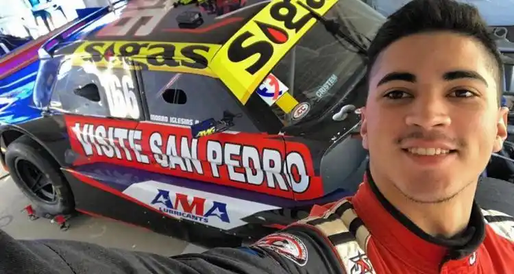 A Fernando Iglesias -h- se le rompió el motor en Olavarría y abandonó la fecha del TC Mouras