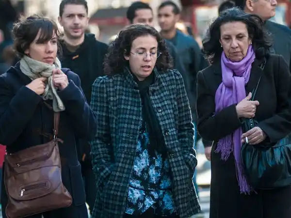 El frío invernal llegó para quedarse 