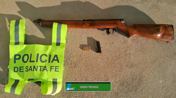 Ruta 17: hallaron una carabina semiautomática calibre 22 en control vehicular de rutina