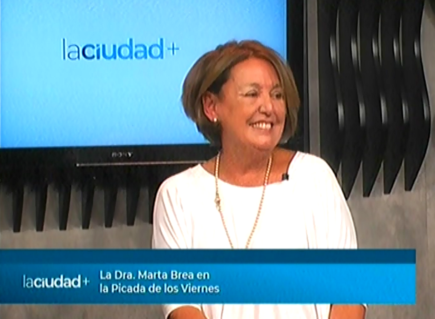 La Dra. Marta Brea en "La picada de los viernes" | La Ciudad
