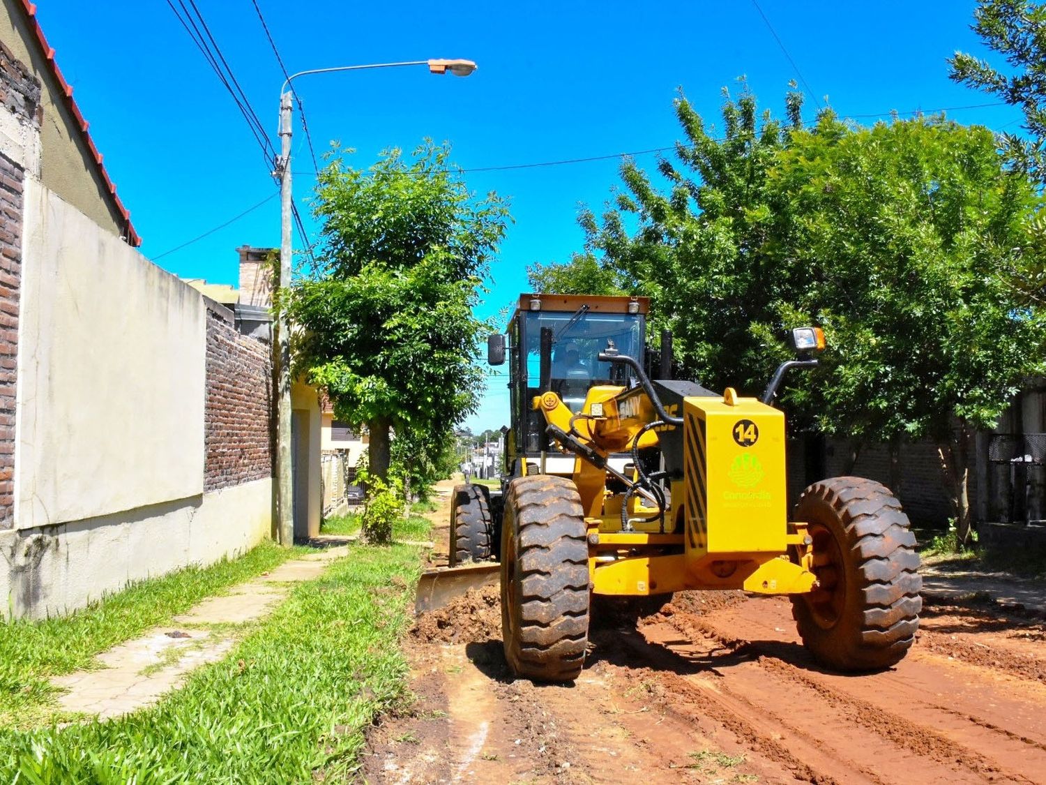 Programa de arreglo y bacheo de calles