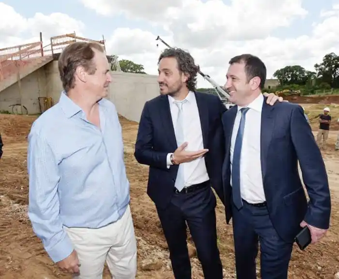 Kueider: �SBordet hizo posible una obra trascendente para los concordienses⬝