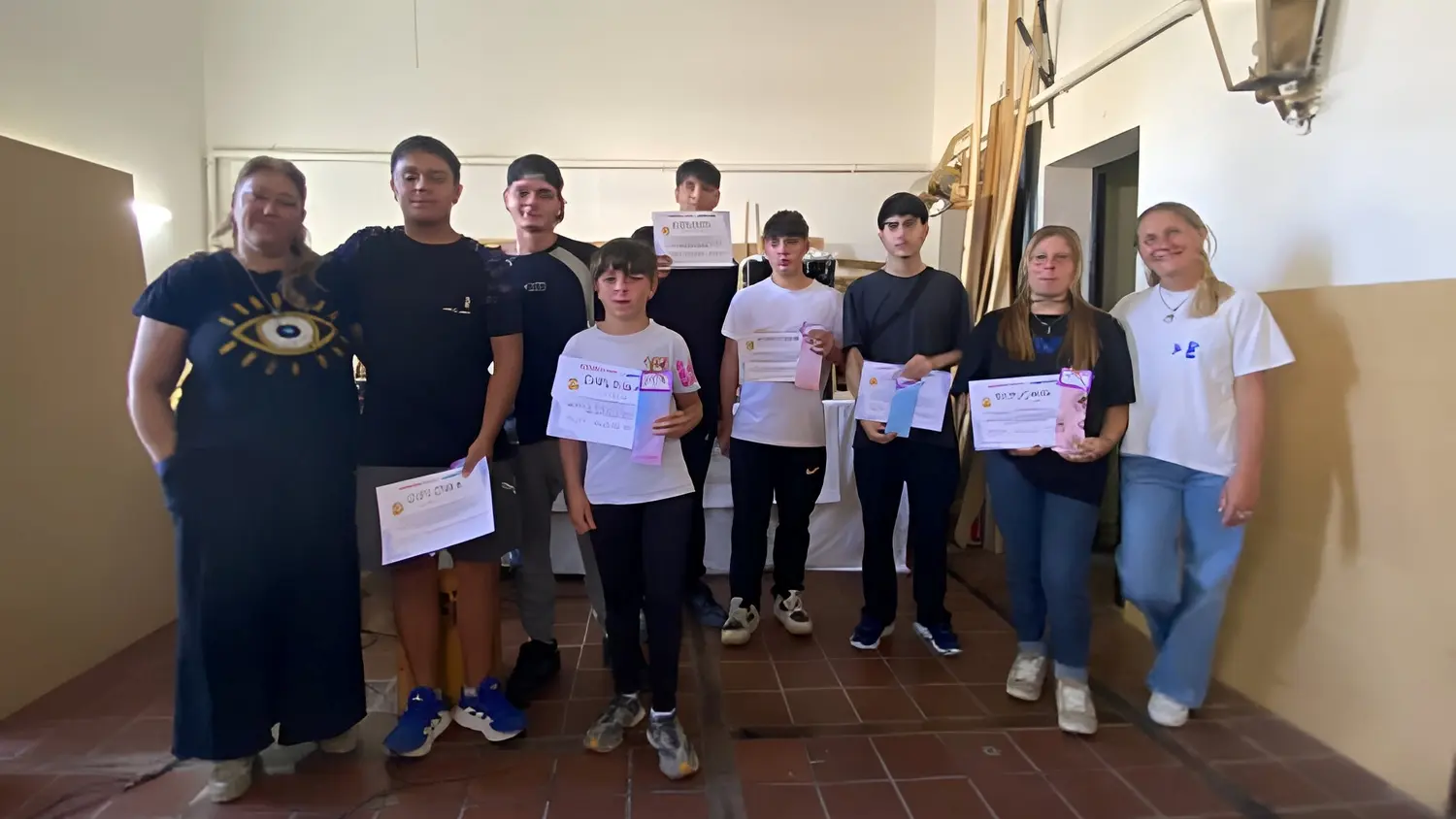 La muestra de cierre el programa Envión incluyó propuestas desarrolladas por los distintos talleres