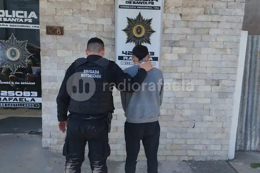 Ingresó a un galpón y se quería llevar algunas cositas