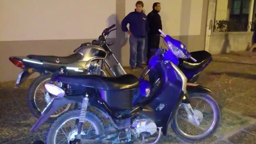 Secuestraron once motos