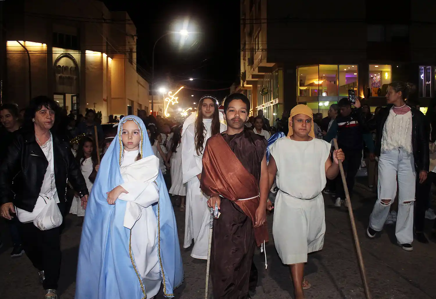 Se desarrolló el concierto de Navidad y el pesebre viviente