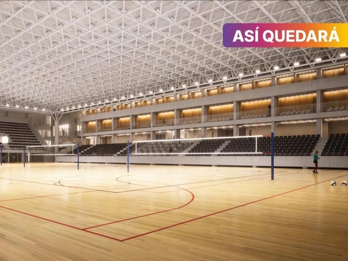 Así será el microestadio para los Jugos Suramericanos.