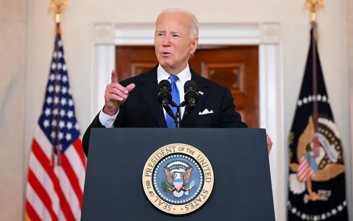 Joe Biden said the ruling undermined the rule of law in America