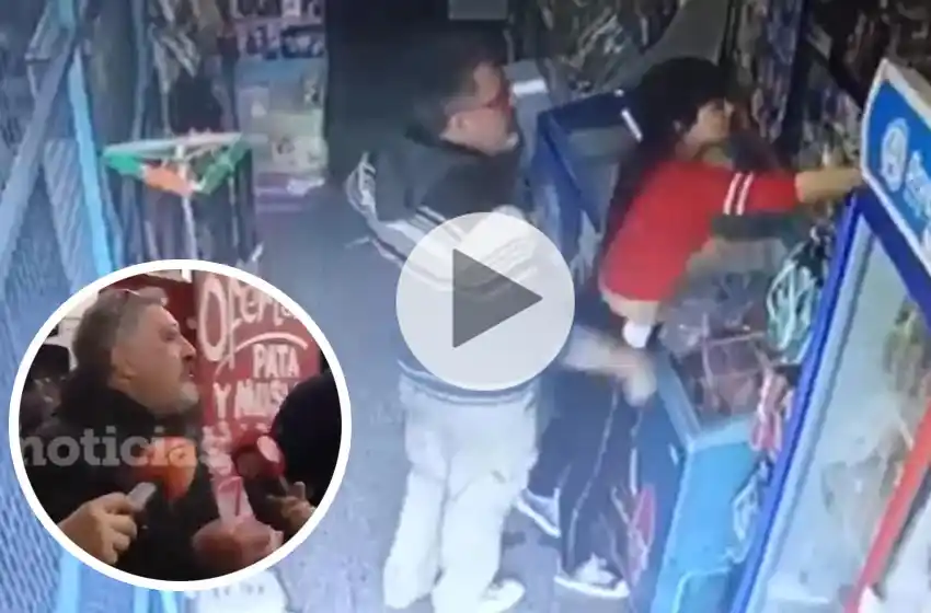 El hombre que acosó a la kiosquera se justificó: «La apoyé y nada más»