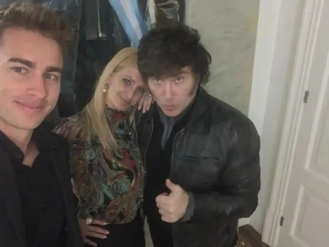 El jefe de Estado y la actriz cenaron anoche en Olivos.