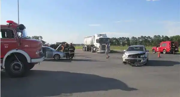 El exintendente Alberto Ballari protagonizó un choque en General Villegas