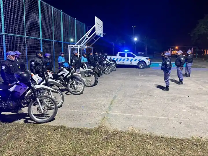 Fuerte despliegue policial para blindar barrios en la ciudad de Formosa