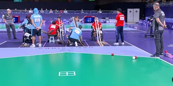 “Es muy hermoso lograr la primera medalla paralímpica en boccia para Argentina”, dijo Stefanía