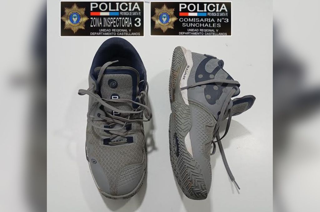 ¡Tochi! Lo sorprendieron dentro de una obra en construcción con un par de zapatillas robadas