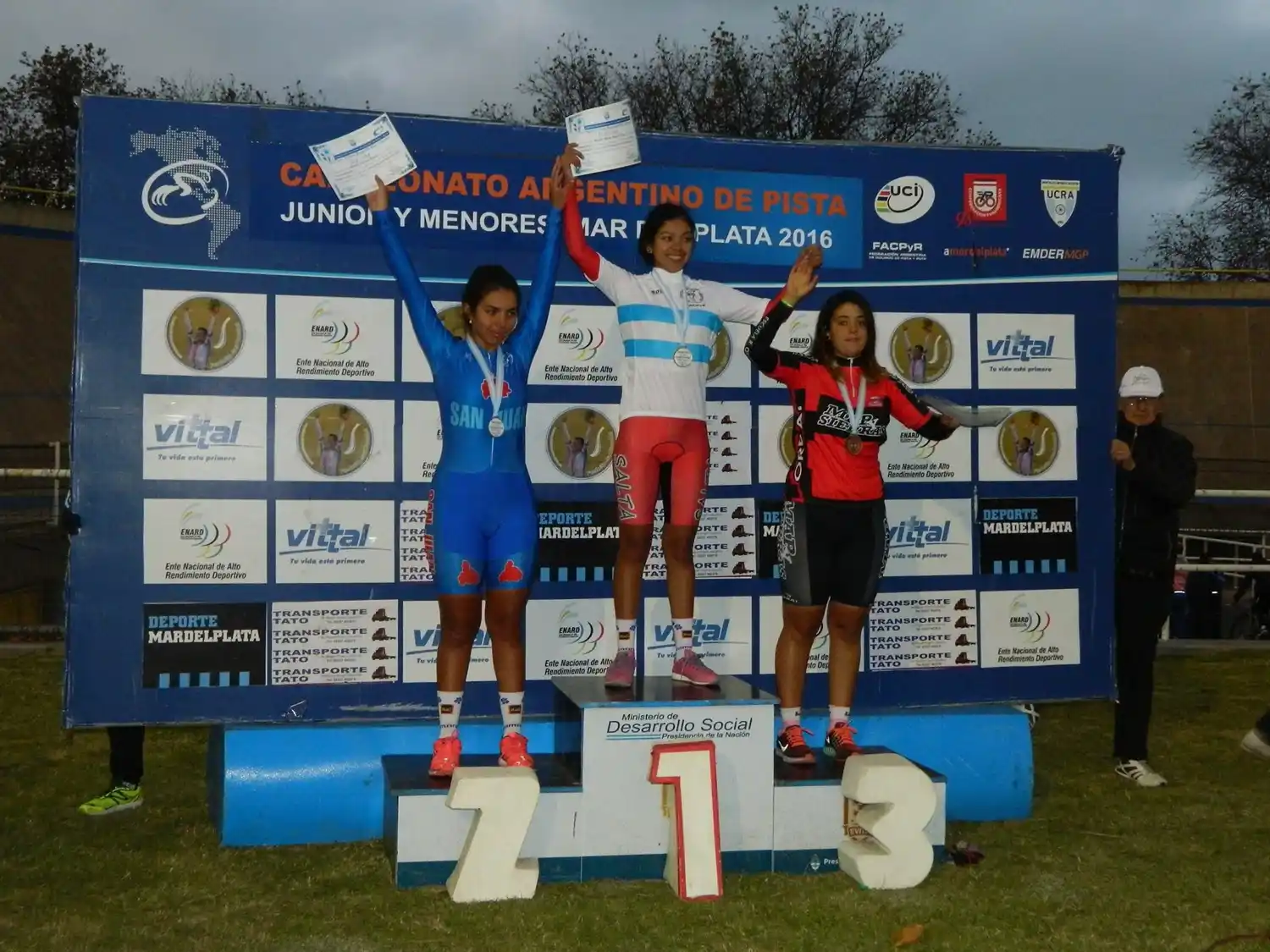 Turienzo la abanderada marplatense