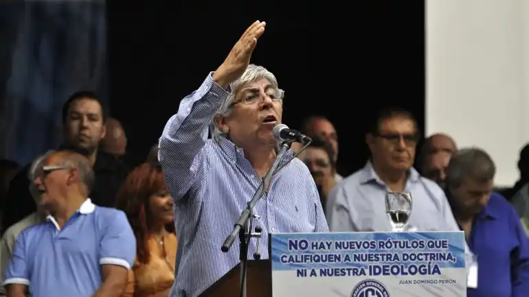 Moyano no acompañará a Micheli en la marcha a Plaza de Mayo