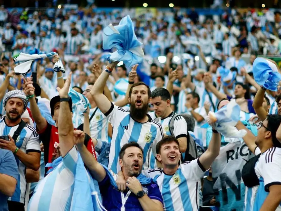 Hinchas argentinos