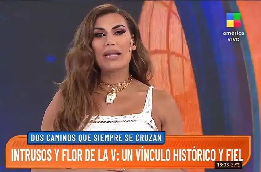 Flor de la V, nueva conductora de Intrusos: «Este programa atravesó mi vida entera»