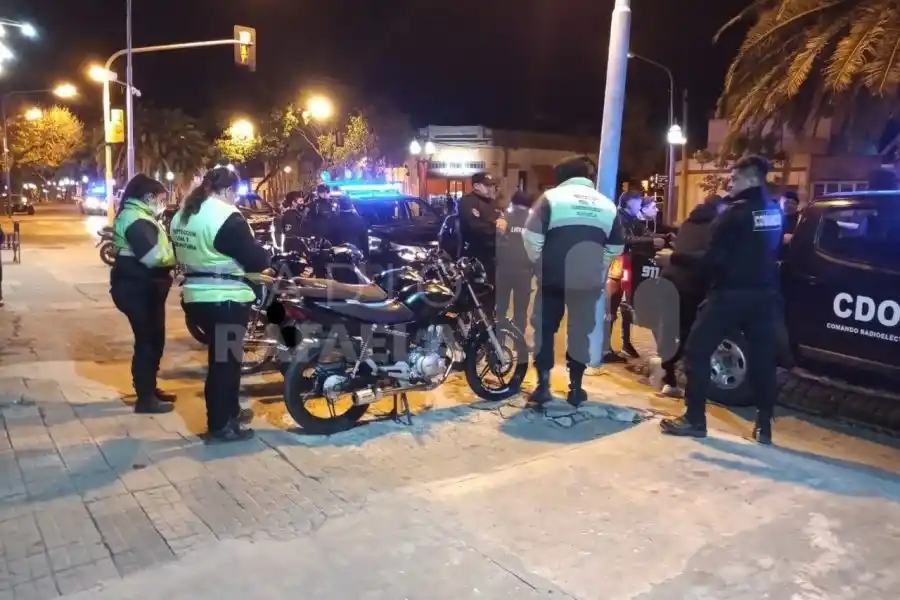 Gran cantidad de motos retenidas en distintos operativos de control preventivos