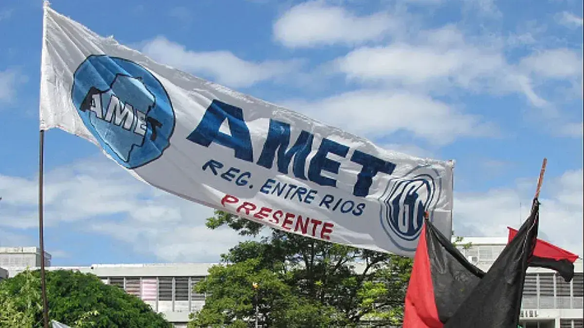 AMET se suma al paro de AGMER y profundiza el conflicto docente