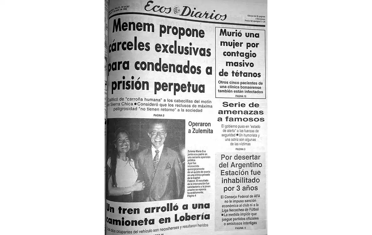 Jueves 11 de abril de 1996