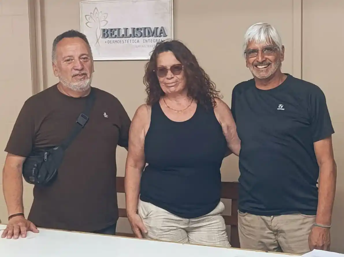 Tres designados Daniel Jensen, Mariela Mingo y Oscar Dimase STMN