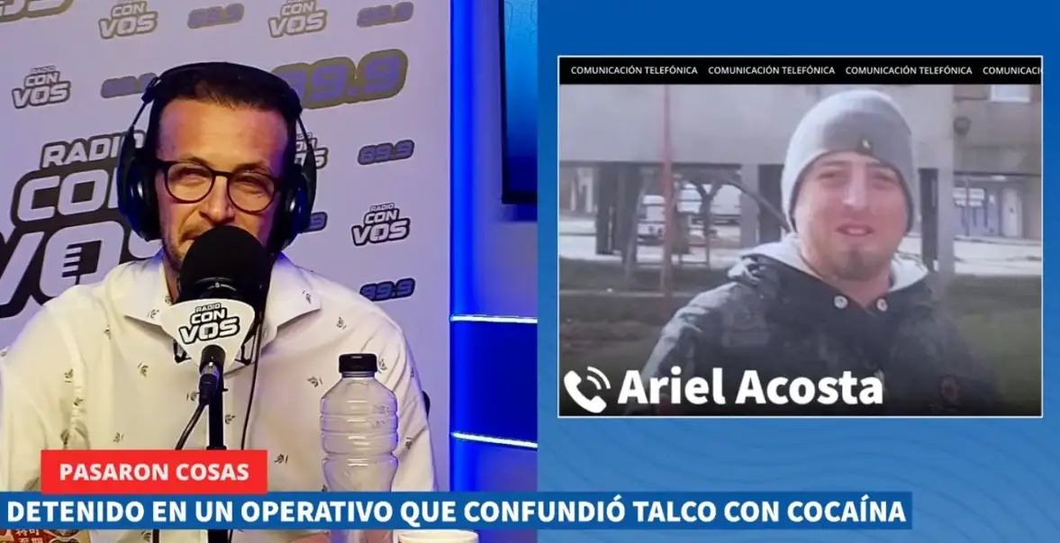 Ariel Acosta relató lo sucedido en el programa que conduce Alejandro Bercovich.