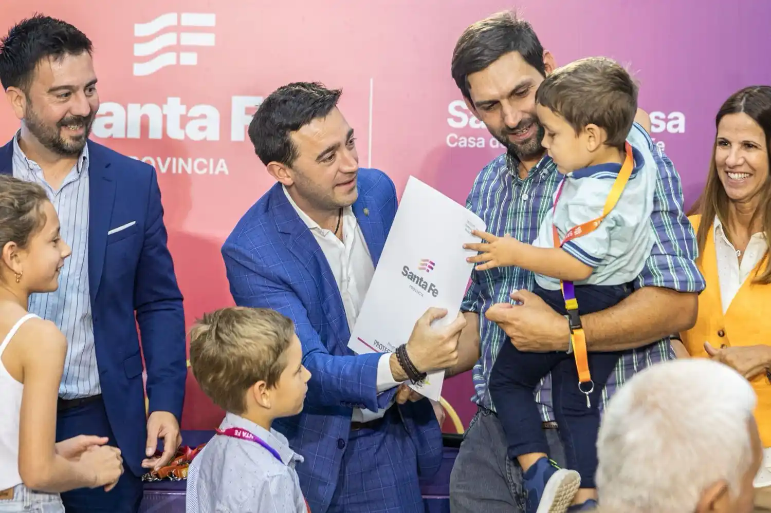 Matías Figueroa Escauriza, secretario de Gestión de Registros Provinciales, encabezó el acto.