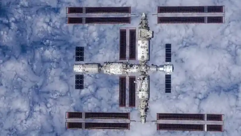 Estación espacial Tiangong. Foto: Agencia NA (Agencia Espacial Tripulada de China)