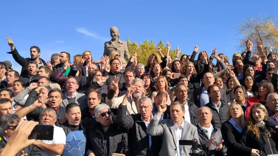 #Evita100años: Cómo fueron las celebraciones en Los Toldos para recordar a Evita en su centenario