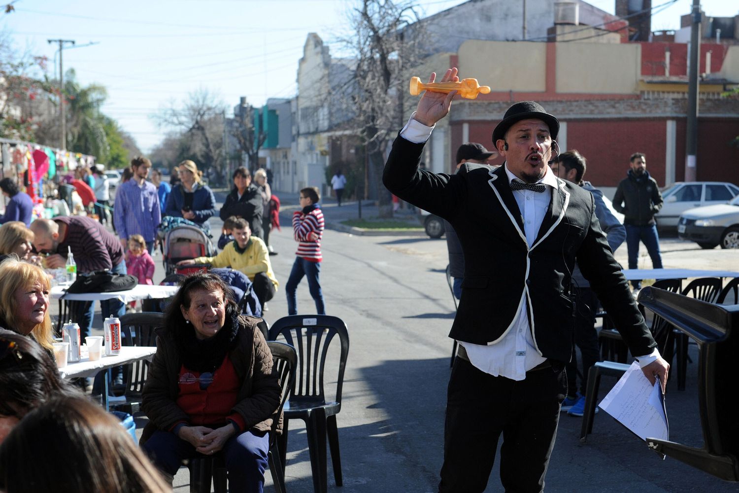 En Roma se disfrutó Barrio Abierto a pleno sol