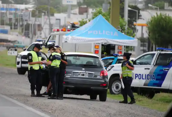 Se realizó un operativo de control en la Ruta Nacional 226