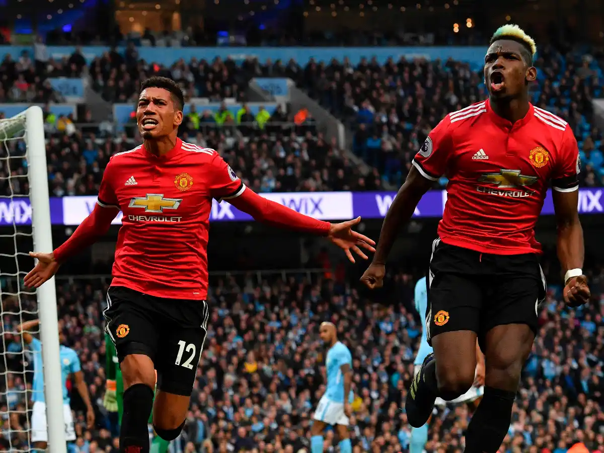 El clásico de Manchester fue para el United