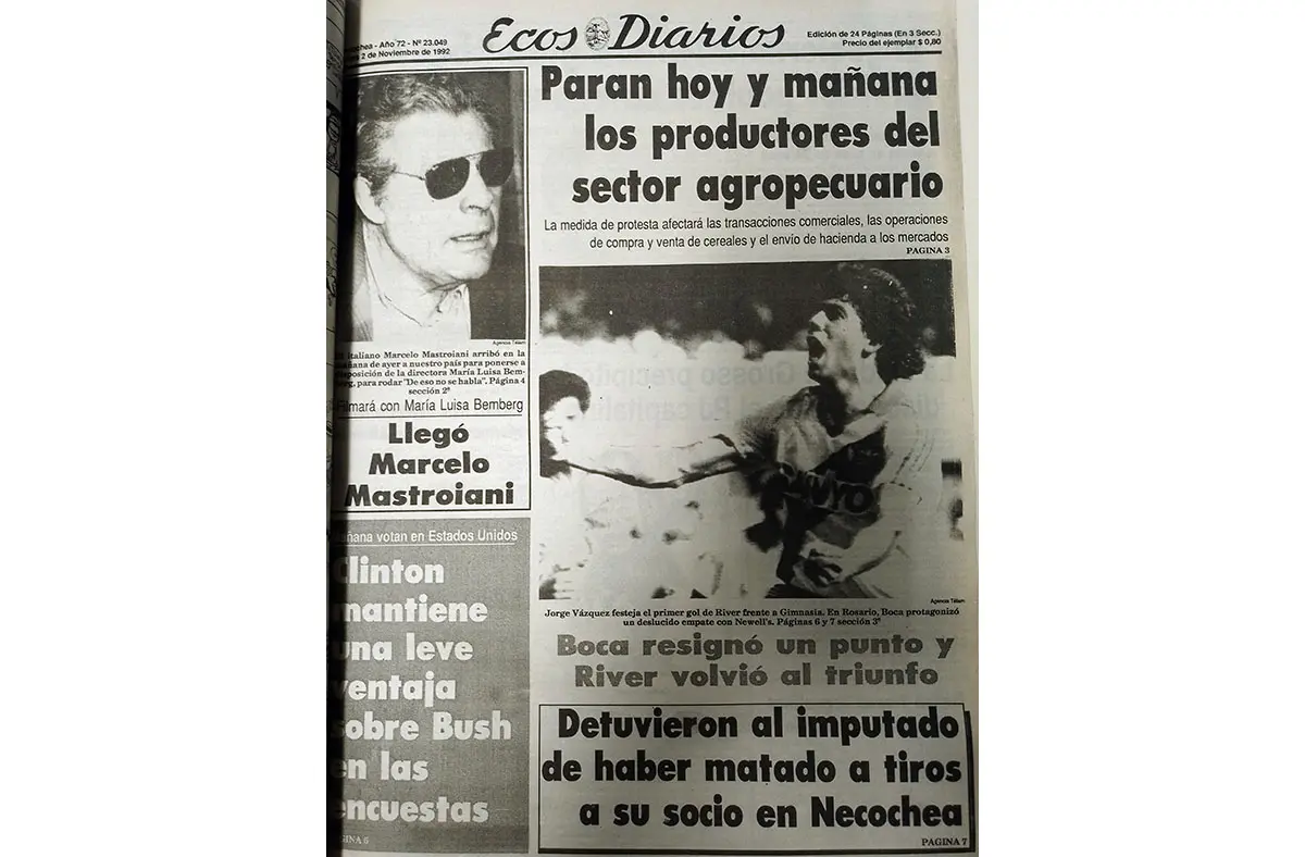 Miércoles 2 de diciembre de 1992