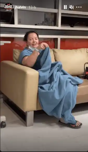 La madre de J Balvin responde a su hijo en las historias. Foto: Instagram