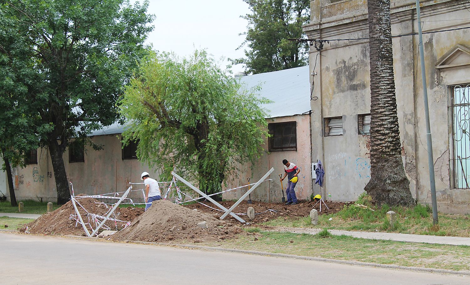 Avanza la obra de la nueva escuela técnica Nº 1