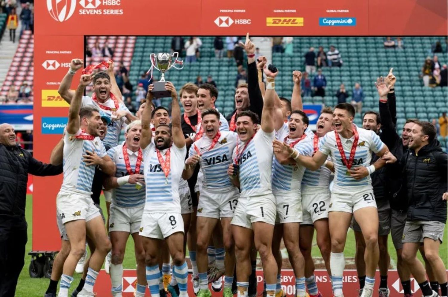 Los Pumas 7 se consagraron campeones del torneo del Seven de Londres