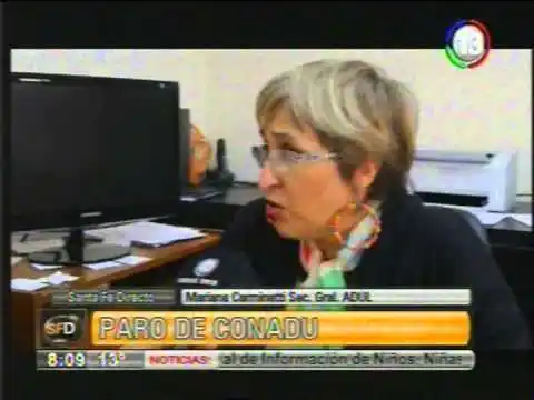 Conadu inició un paro por 72 horas